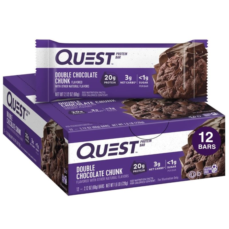 Quest Nutrition High Protein Chocolate, 12 Count (Pack of 1)