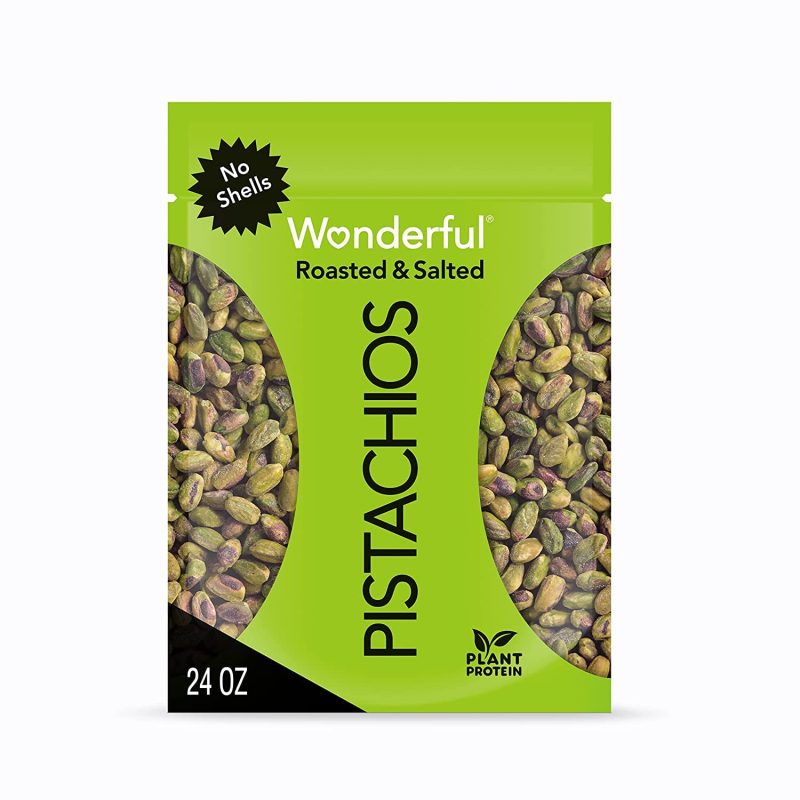 Wonderful Pistachios In Shell, Roasted & Salted Nuts, 48 Ounce Resealable Bag, Protein Snacks, Bulk Snacks, Healthy Snacks for Adults