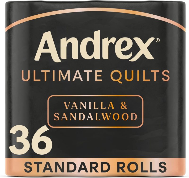 Andrex Ultimate Quilts Toilet Tissue; 36 Quilted Toilet Rolls
