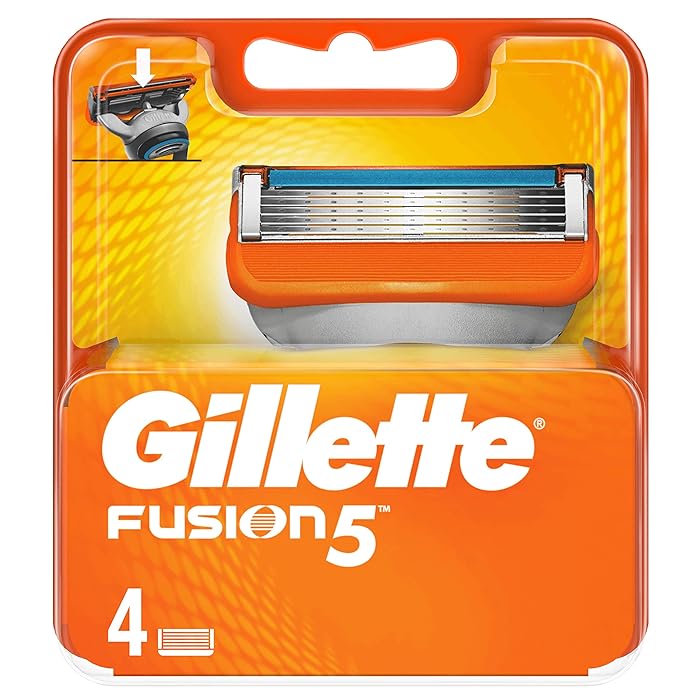 Gillette Fusion 5 Blades for Men Replacement 4 packs