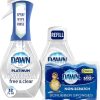 Dawn Free & Clear Powerwash Dish Spray, Dish Soap, 1 Spray (16oz), 1 Refill (16oz) Non-Scratch Scrubber Sponge (2 count), 1 set