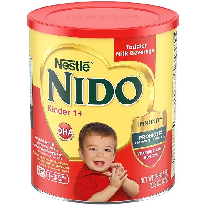 NidoNESTLE Kinder 1+ Powdered Milk Beverage 1.76 lb. Canister