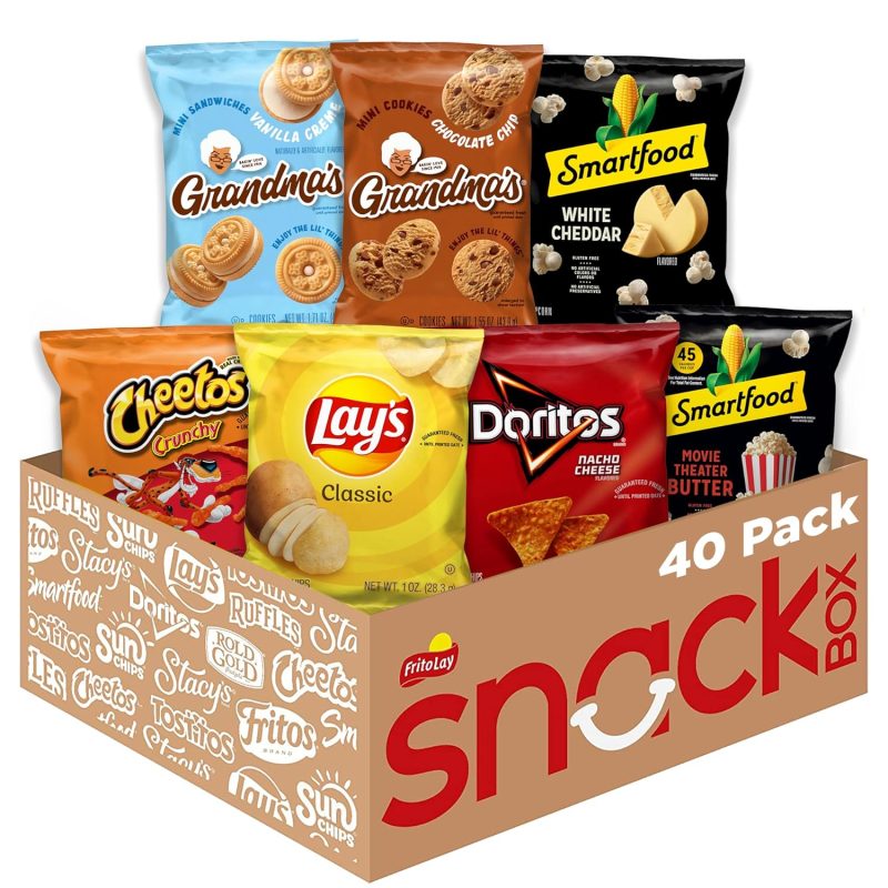 Frito Lay Ultimate Snacktime Mix with Grandma's and Classic Snacks, (Pack of 40)