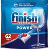 Finish Power Dishwasher Pod, No Pre-Rinse Dishwasher Detergent, Dishwasher Tabs For Deep Clean & Shine with Degreasing Power, 94 Count