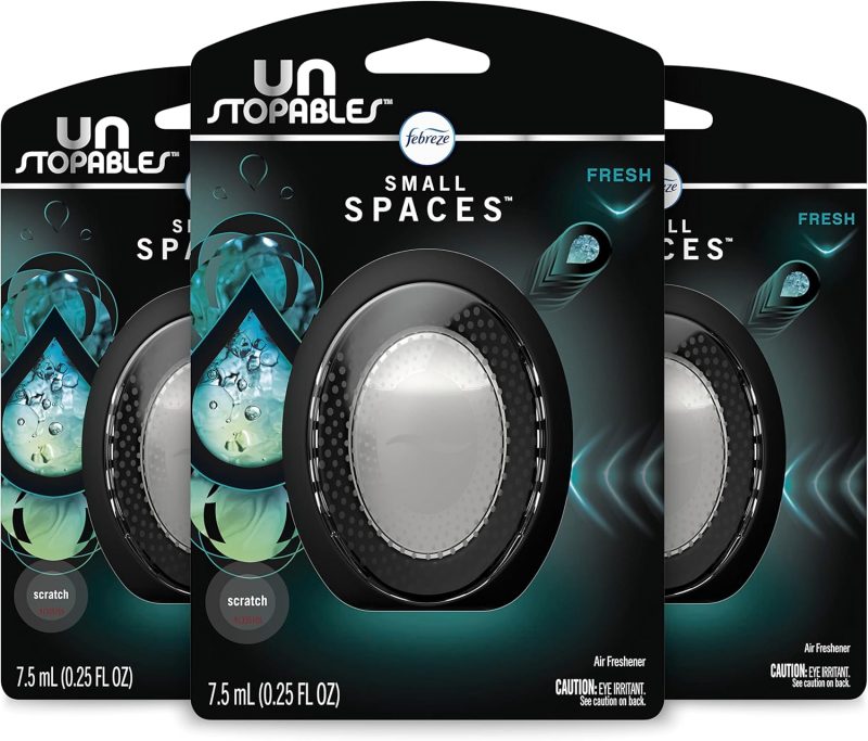 Febreze Small Spaces Fresh, .25 fl. oz., Pack of 3
