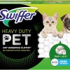 Swiffer Sweeper Pet, Heavy Duty Dry Sweeping Cloth Refills with Febreze Odor Defense, Floor Cleaning, 32 Count