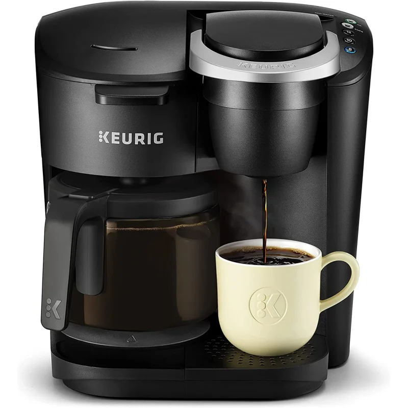 Keurig K Duo Essentials Single Serve Coffee Brewer, Black
