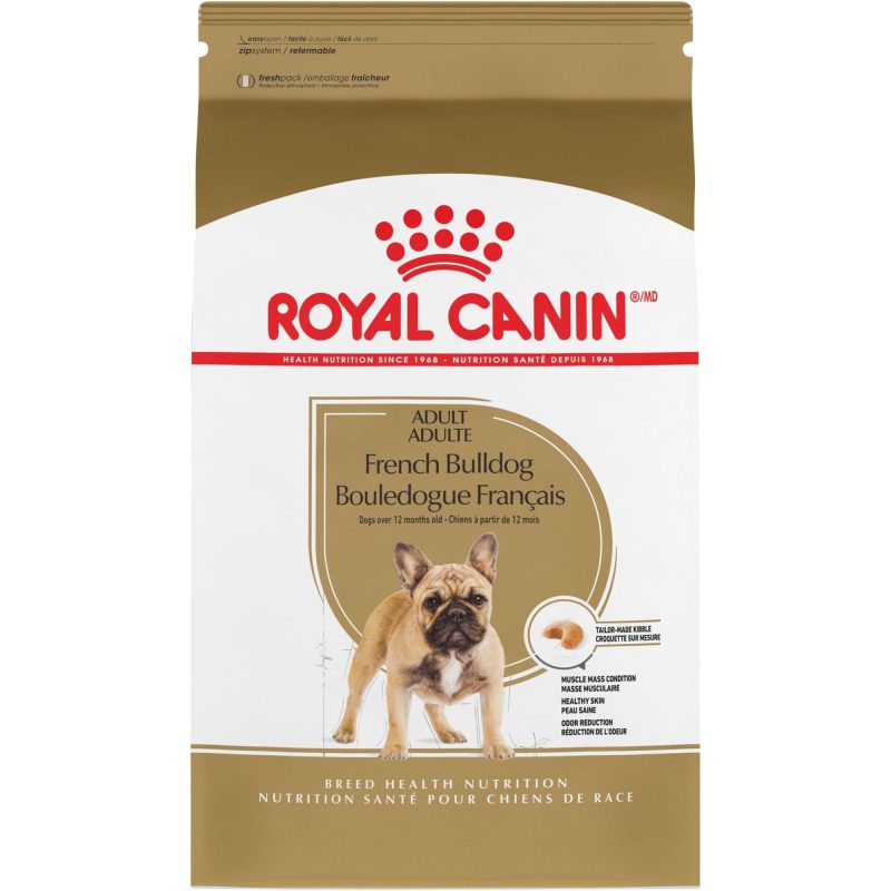 Royal Canin Breed Health Nutrition French Bulldog Adult: Dry Dog Food, 17 lb bag