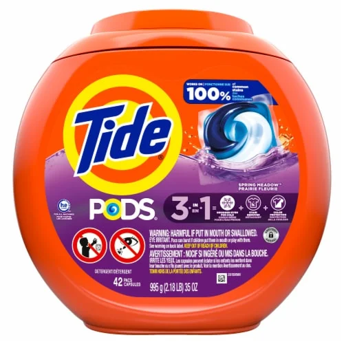 Tide Pods Spring Meadow Laundry Detergent Pods 42 pacs