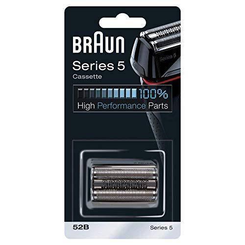 Braun 52B Black Replacement Foil and Cutter Cassette -Compatible with Newer Series 5 Shavers