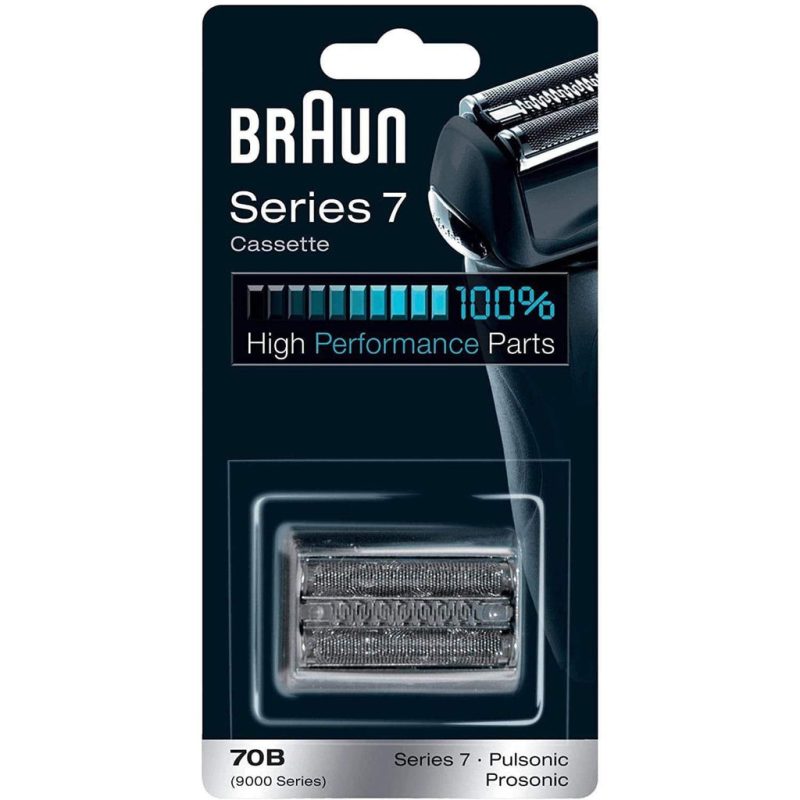 Braun 70B Replacement Foil and Cutter Cassette - Compatible with Older Series 7 Shavers