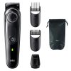 Braun Beard Trimmer 3 BT3440 With Precision Wheel, 4 styling tools, 80min runtime, grey