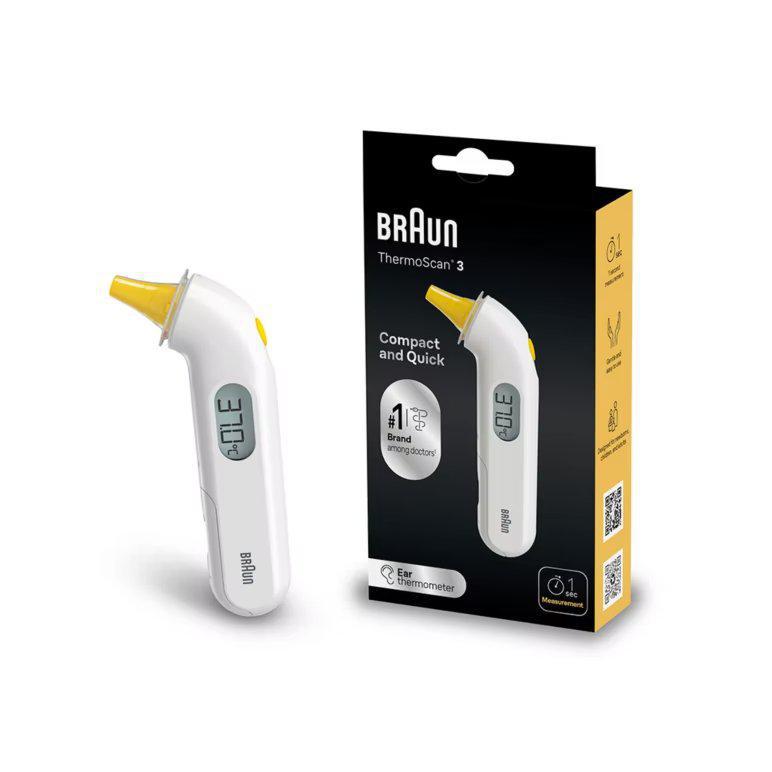 Braun IRT3030 ThermoScan 3 Infrared Ear Thermometer