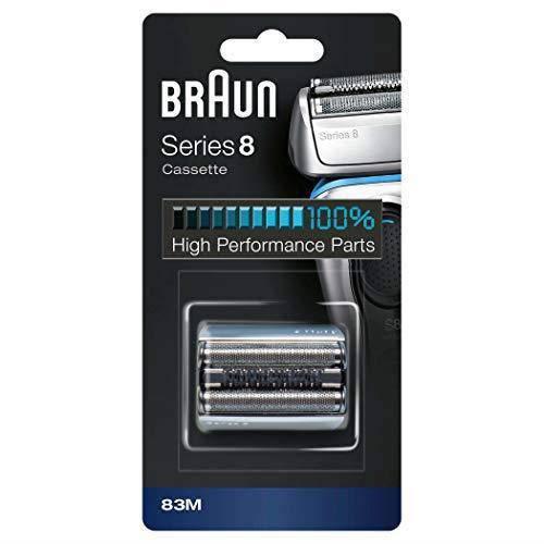 Braun Men's 83M Series 8 Foil and Cutter Cassette Replacement Head - Silver