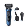Braun Men's Series 6 60-B7200cc Wet and Dry Shaver with SmartCare Center - Blue