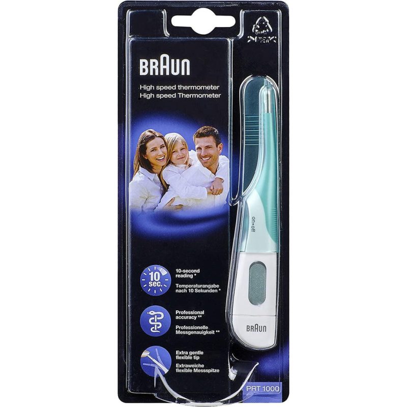 Braun PRT1000 High Speed 3-in-1 Thermometer