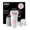 Braun Silk-epil 7 Epilator 7-060 White/Pink - With Shaver , Trimmer & Exfoliator
