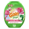 Gain Flings Laundry Detergent Soap Pacs, 112 Ct, Spring Daydream