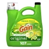 Gain Liquid Laundry Detergent, Original Scent, 107 Loads, 154 fl oz