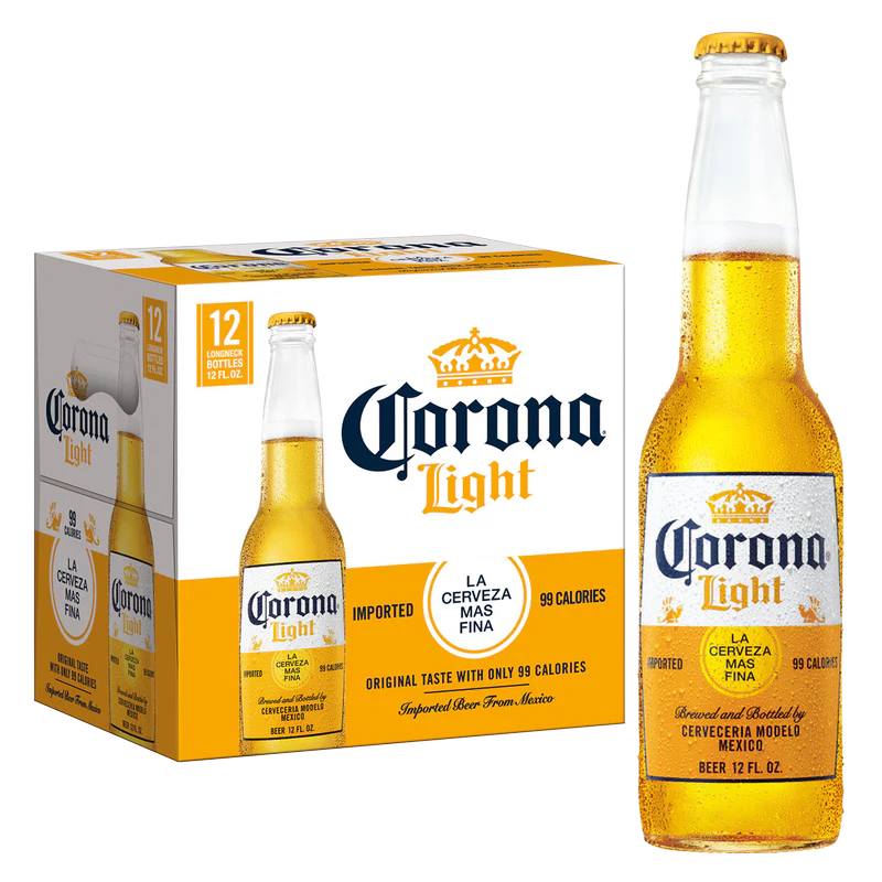Corona Light 12pk 12oz Btl 4.0% ABV