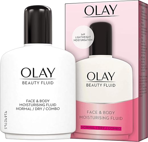 Olay Beauty Fluid Face and Body Moisturiser, 100 ml