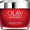 Olay Regenerist Day Face Cream With SPF30, Unique Formula With Vitamin B3 & Niacinamide, Instantly Hydrates For 24H, 50ml