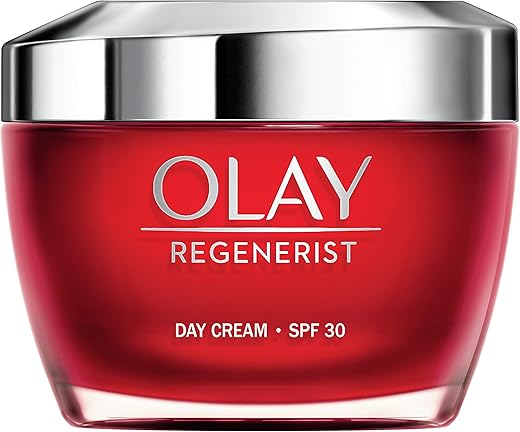 Olay Regenerist Day Face Cream With SPF30, Unique Formula With Vitamin B3 & Niacinamide, Instantly Hydrates For 24H, 50ml