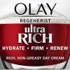 Olay Regenerist Ultra Rich Day Face Cream, 50ml