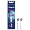 Oral-B 3D White Power Replacement Toothbrush Heads - Round Head - Pack of 2