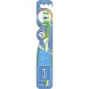 Oral-B Complete 5 Way Clean Manual Toothbrush, PowerTip Bristles Includes Gum Massagers And Tongue & Cheek Cleaner