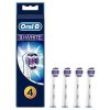 Oral-B Genuine 3D White Replacement Toothbrush Heads - Round Head - Pack of 4
