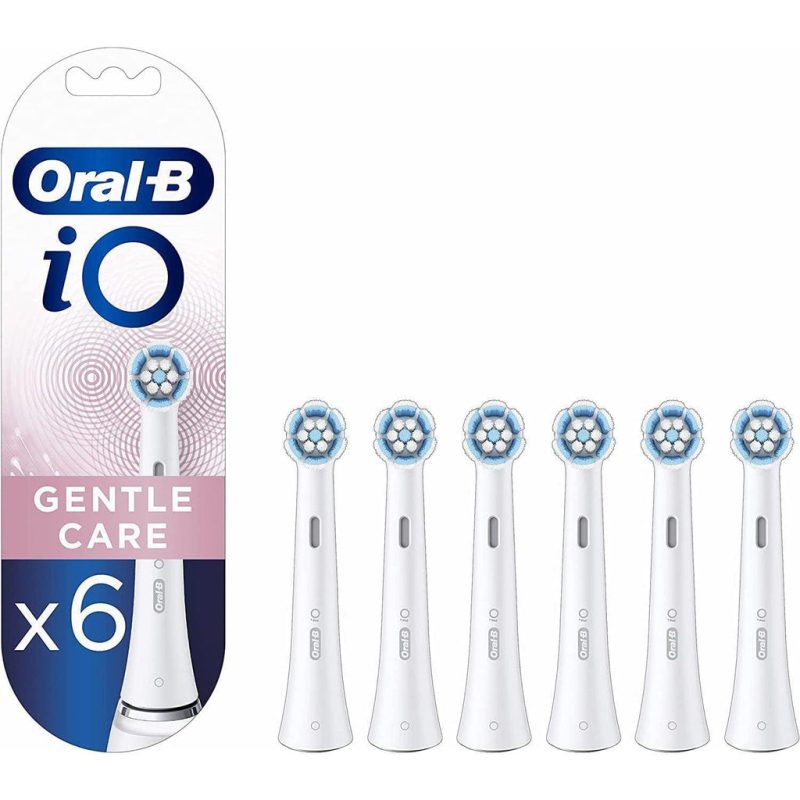 Oral-B iO 6pk Gentle Cleaning Toothbrush Heads for Sensational Mouth Feeling