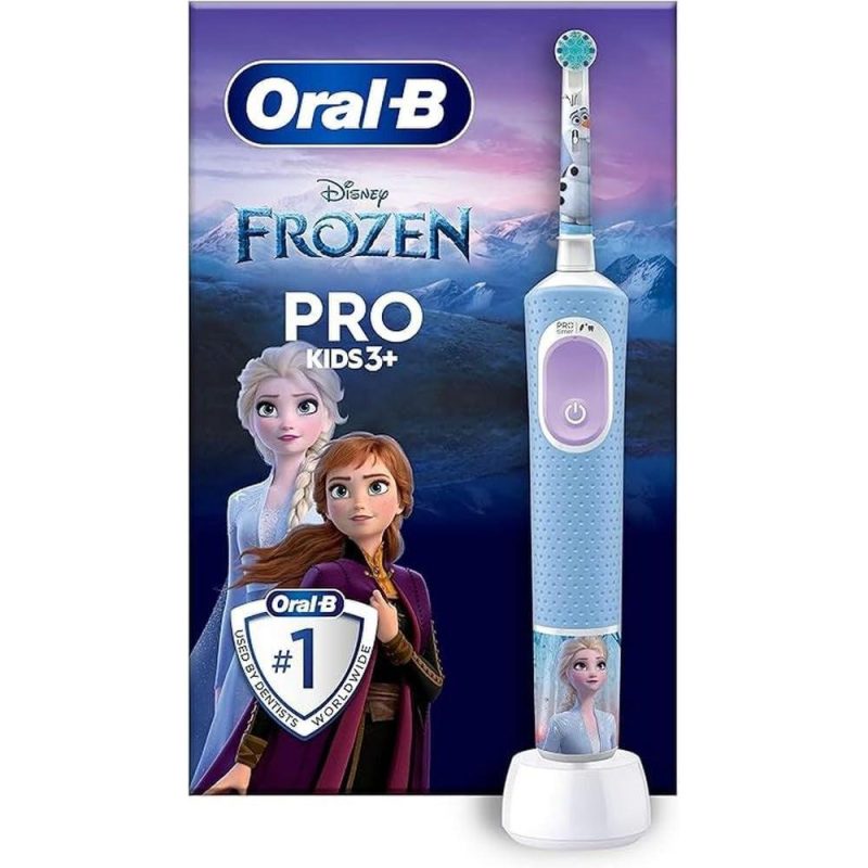 Oral-B Pro Frozen Kids Electric Toothbrush For Ages 3+ - Blue