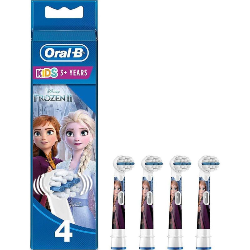 Oral-B Stages Power Kids Replacement Toothbrush Heads - Disney Frozen, Pack of 4
