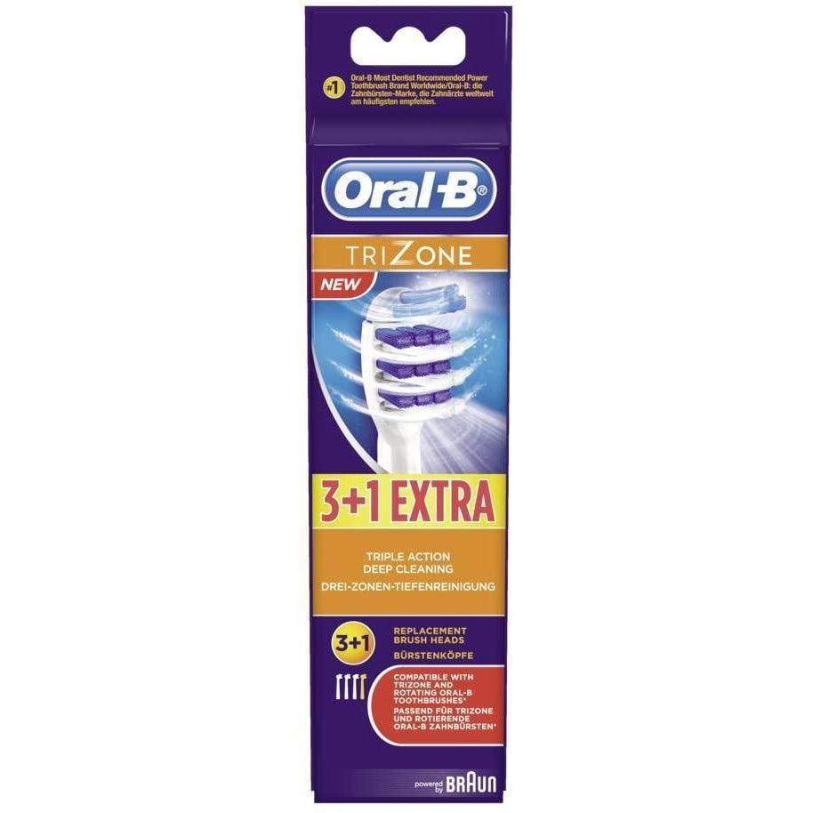 Oral-B TriZone Replacement Toothbrush Heads 4pk