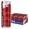 Red Bull Peach Edition Energy Drink, 12 Fl Oz, 24 Cans (6 Packs of 4)