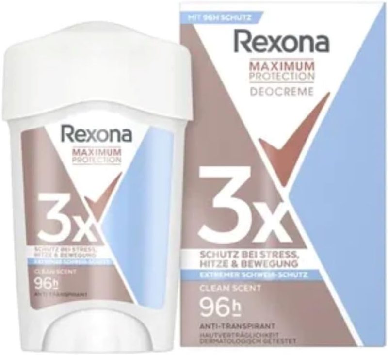 Rexona Clean Scent 96H Antiperspirant Deodorant Stick 45ml
