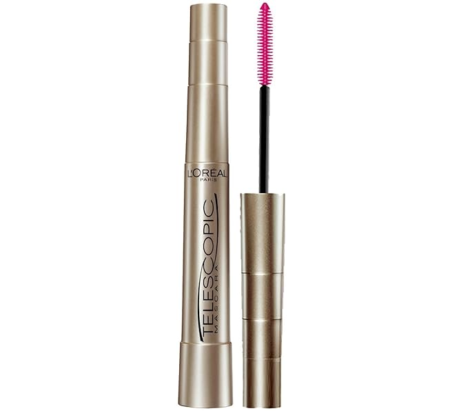 L'Oreal Paris Makeup Telescopic Original Lengthening Mascara, Black, 0.27 Fl Oz