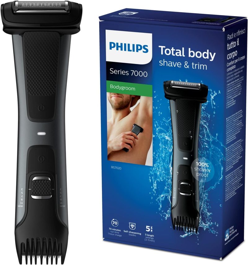 Philips Bodygroom 7000 Series Shower Proof Body Groomer (Model BG7020/15)
