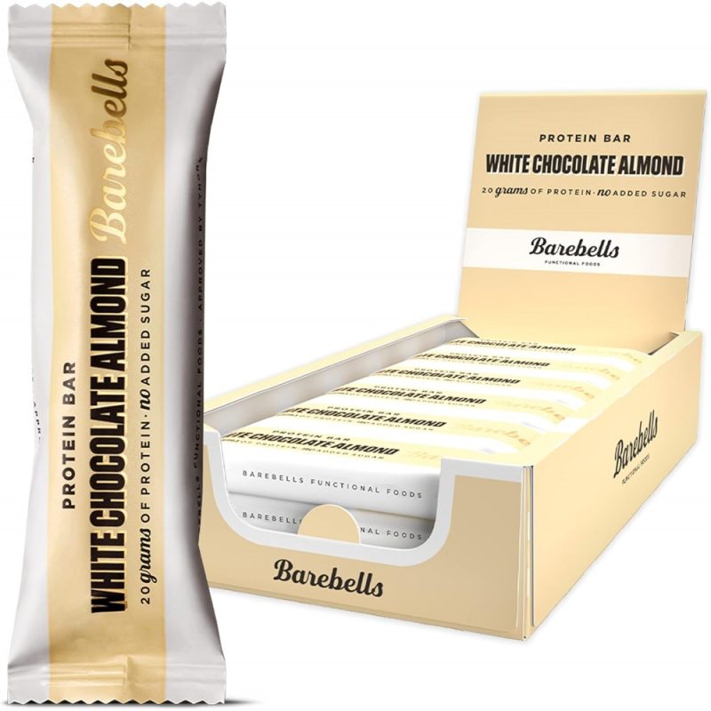Barebells White Chocolate Almond Protein Bar x 12