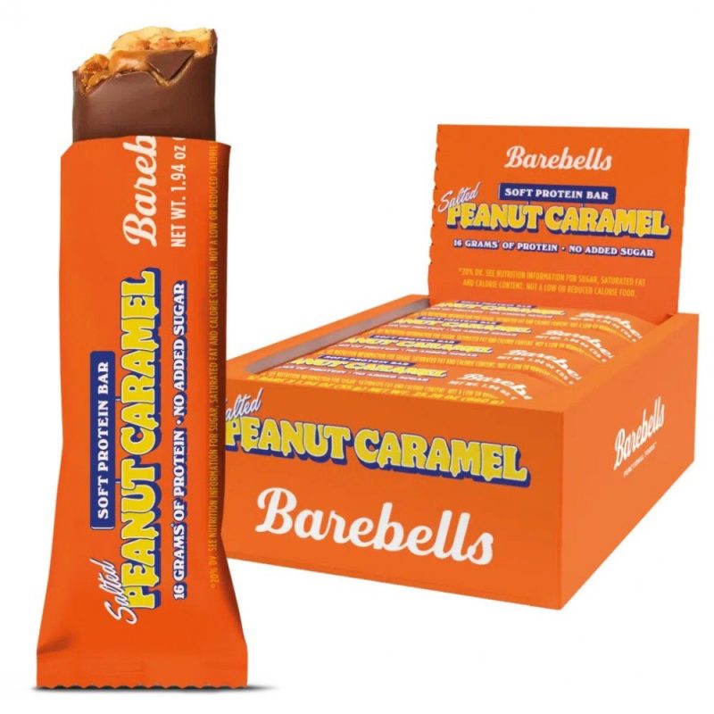 Barebells Soft Salted Peanut Caramel Protein Bar x 12