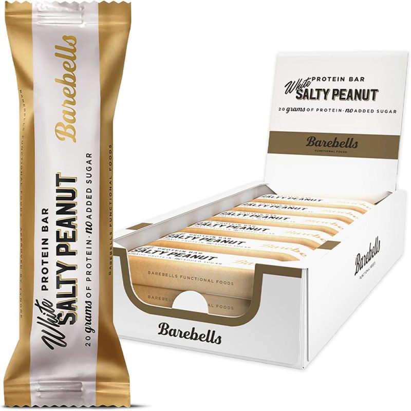 Barebells Protein Bars White Salty Peanut x 12