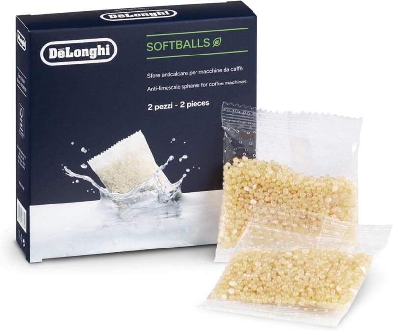 De'Longhi SoftBalls DLSC551 - Anti Limescale Balls Suitable for Coffee Machines with Water Tank