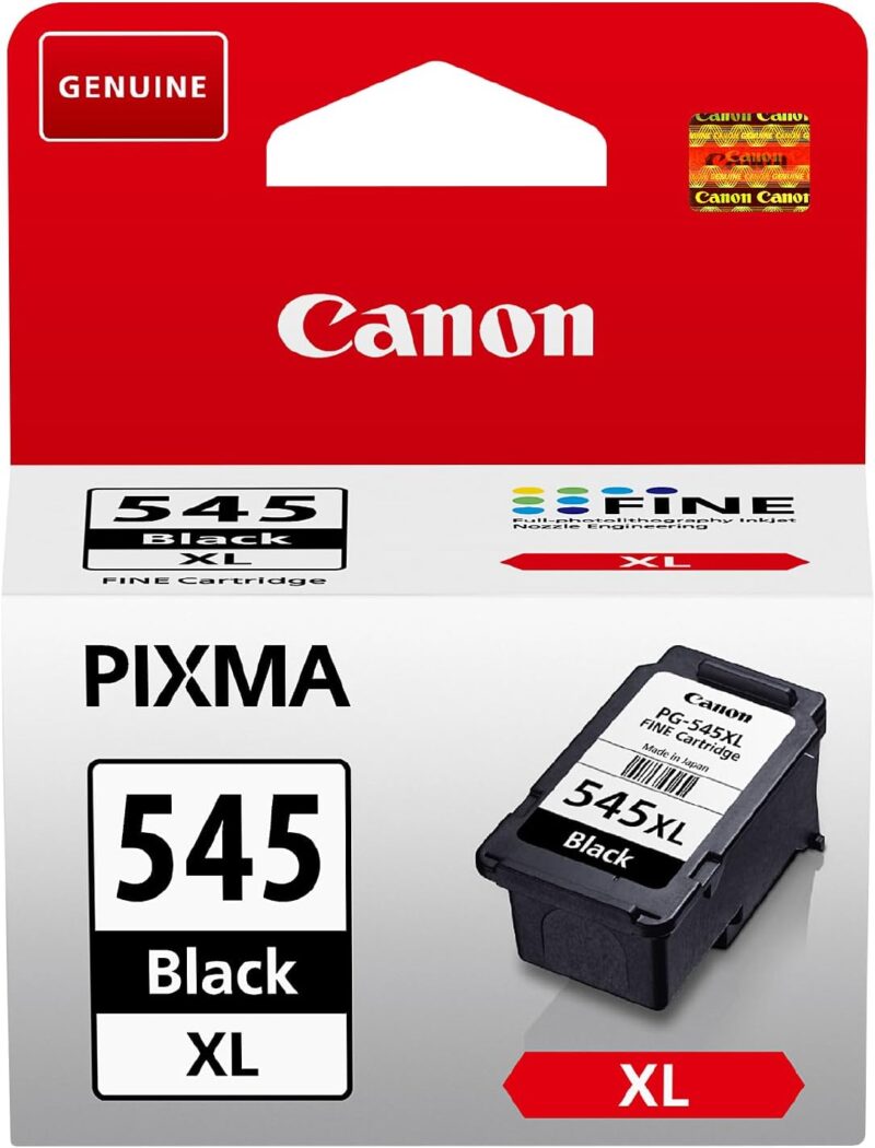 Canon Original Printer Ink Cartridge, Black PG-545XL