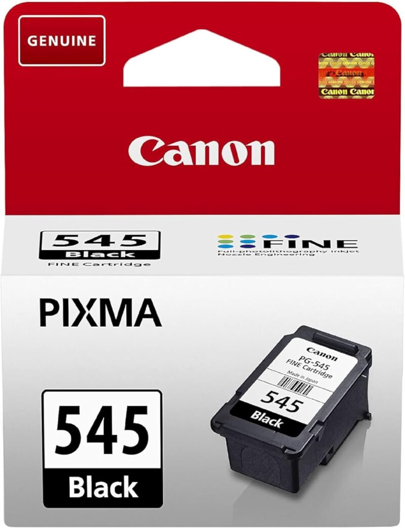 Canon Original Printer Ink Cartridge, Black PG-545