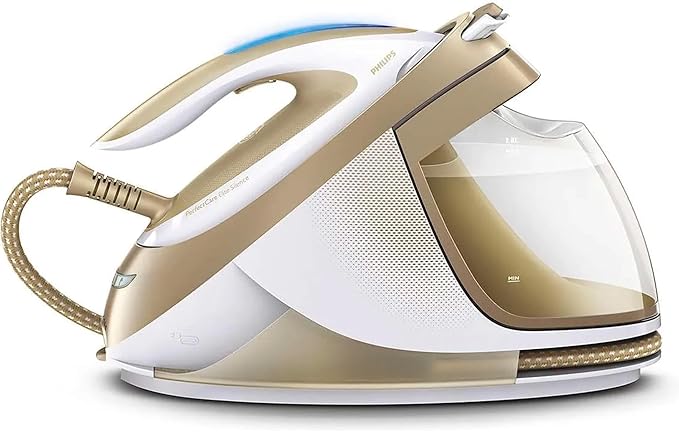 Philips GC9642 / 60 steam generator PerfectCare Elite Silence (2400 W, Optimal TEMP, 7.2 bar steam pressure, 490 g / min steam boost) gold