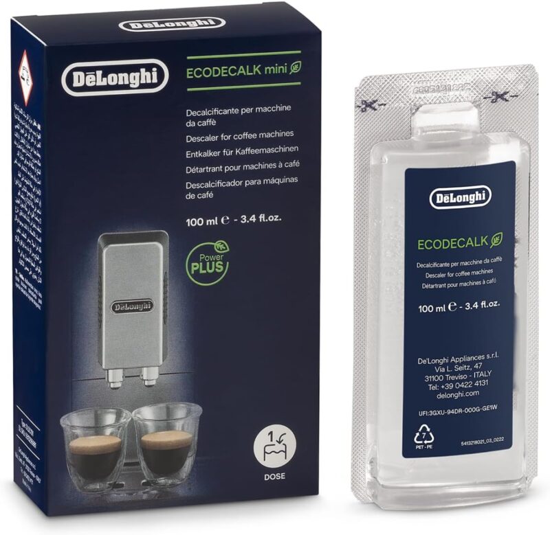 De'Longhi EcoDecalk DLSC101 Eco-Friendly Descaler, 100 ml