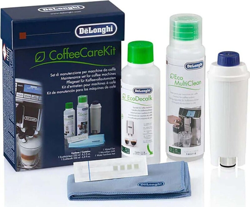 De'Longhi Original CoffeeCareKit DLSC306 Care Set for Coffee Machines and Fully Automatic Coffee Machines