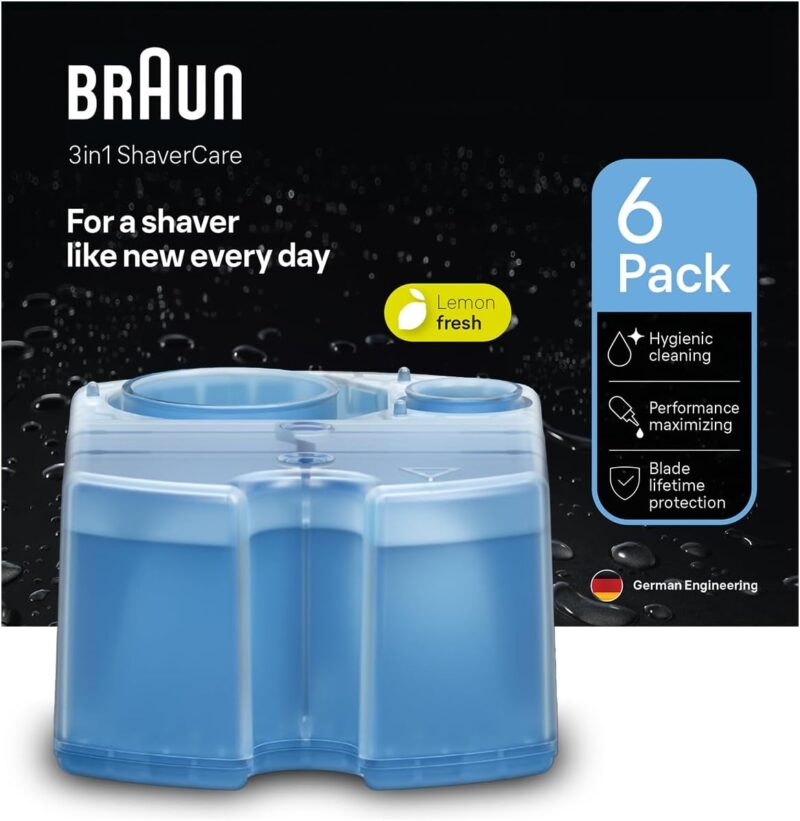 Braun Clean & renew refils - CCR5+1 - Pack of 6 cartridges