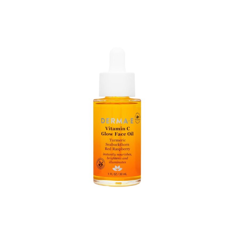 Derma E Vitamin C Glow Face Oil, 1 Fl Oz